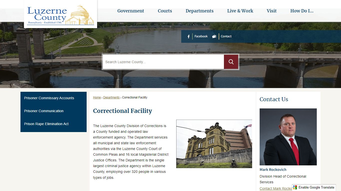 Correctional Facility | Luzerne County, PA